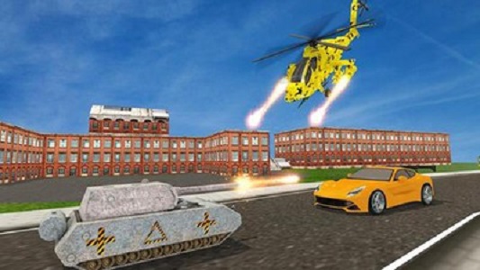 美军直升机机器人改造战手游1