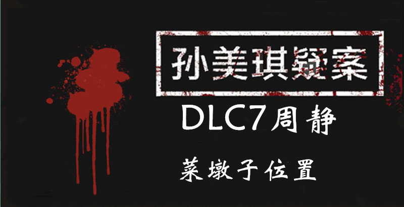 孙美琪疑案DLC7线索周静菜墩子的位置