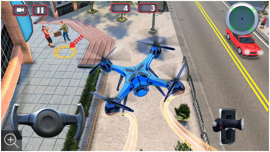 竞速无人机模拟游戏1