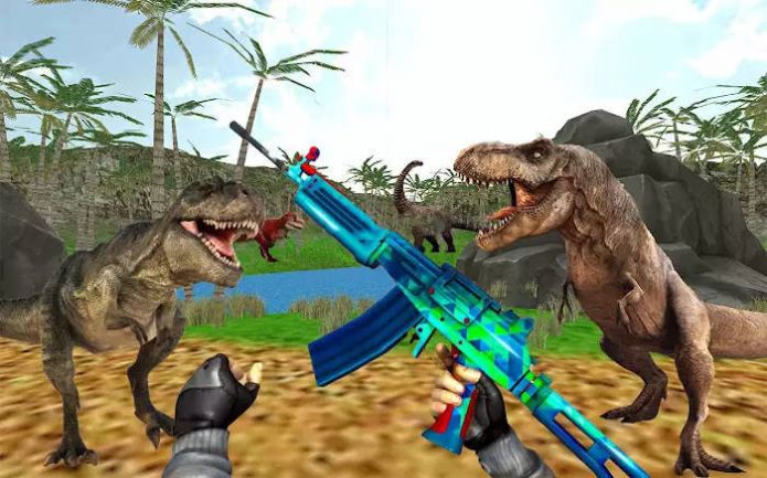 恐龙猎人射手3D游戏0