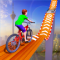 3D自行车特技游戏