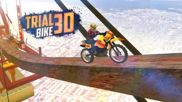 3D自行车特技游戏1