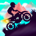 山地车手摩托车游戏