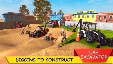 乡村挖掘机模拟器游戏2