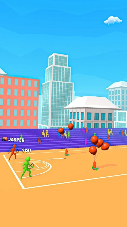 气球流行赛3D游戏0