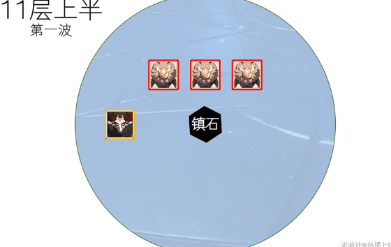 原神2.7版11-1守卫镇石深渊怎么通过