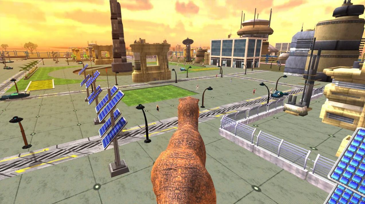 恐龙世界城市破坏游戏1