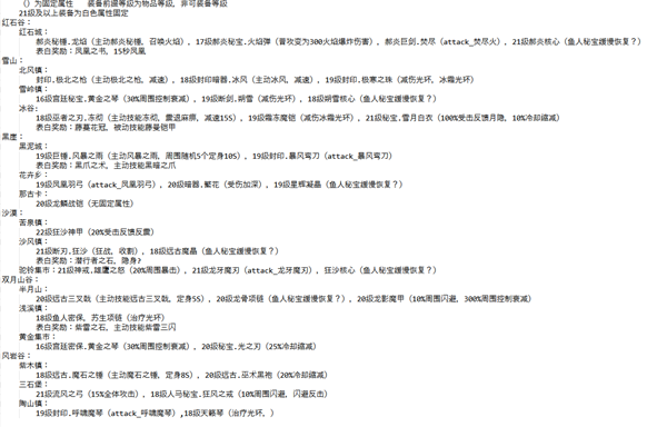 部落与弯刀各主城秘宝有哪些