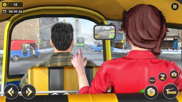 现代的黄包车模拟器游戏3