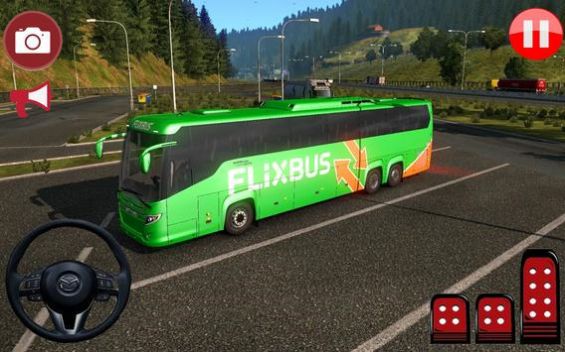 疯狂的巴士驾驶狂热3d游戏0
