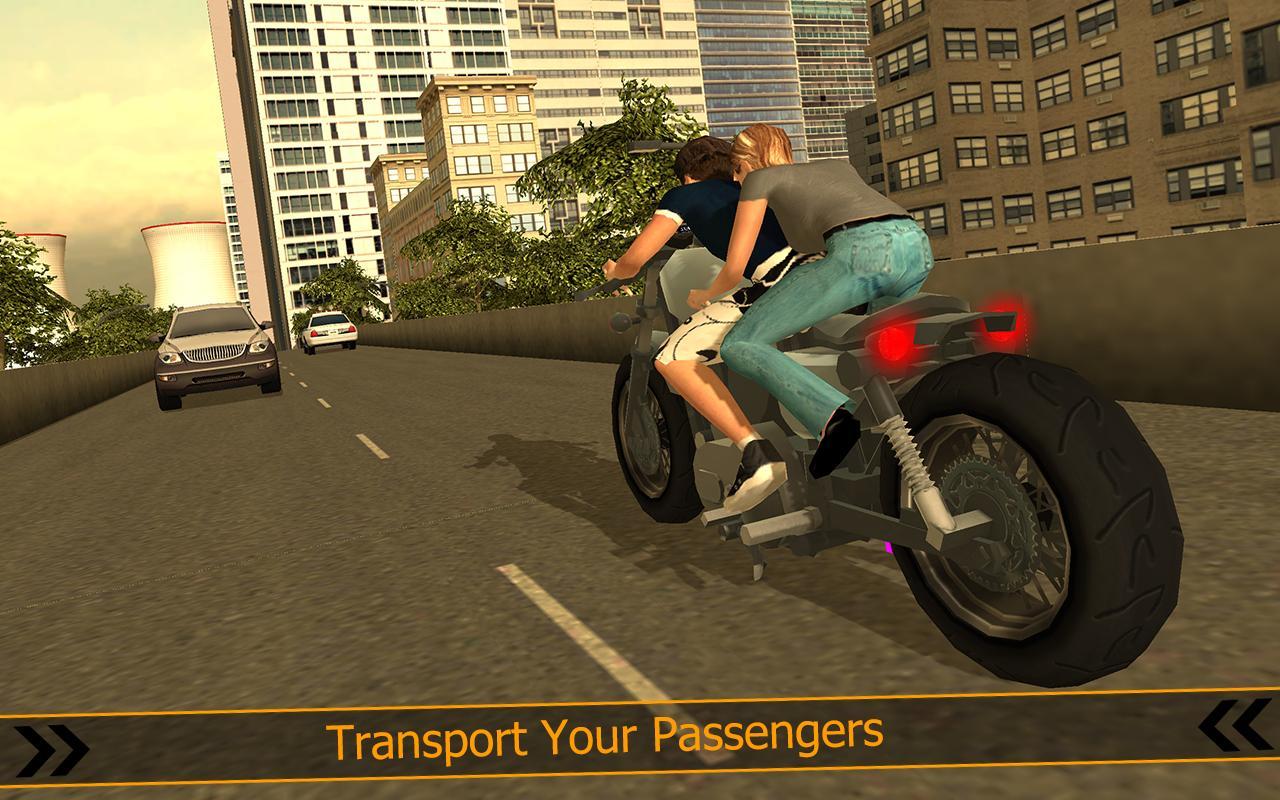 城市摩托驾驶模拟器游戏0