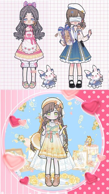 迷你校园装扮少女0