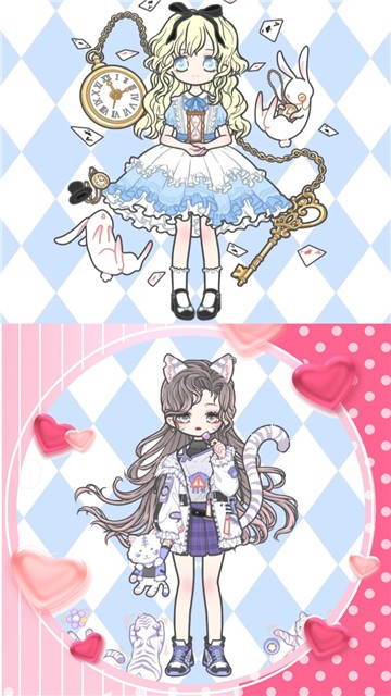 迷你校园装扮少女3