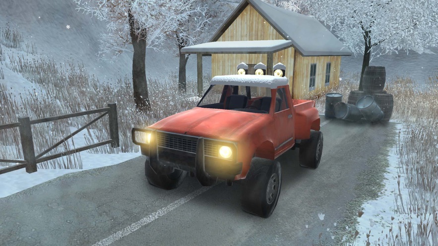 雪山货物运输模拟游戏2