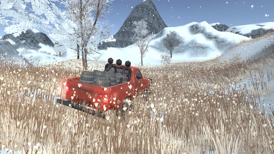 雪山货物运输模拟游戏3