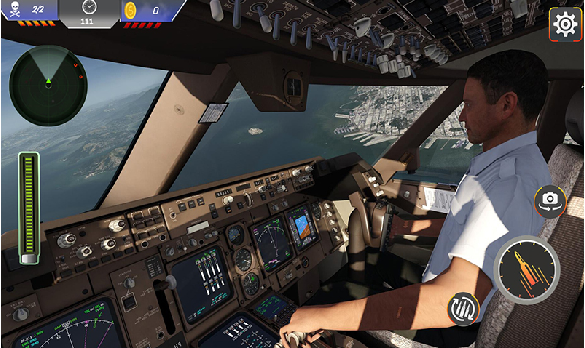 飞机驾驶真实模拟游戏2