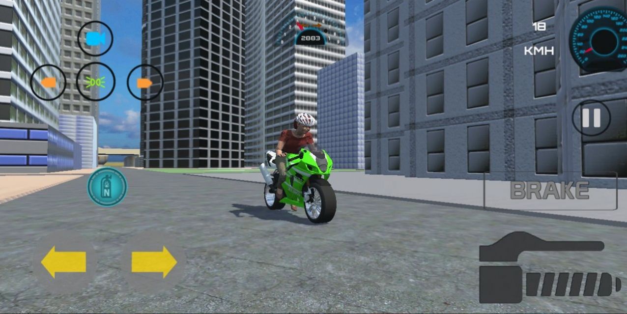印度摩托车3D游戏3