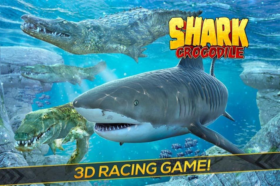 鲨鱼大战鳄鱼游戏2
