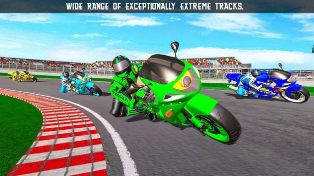 赛道摩托车驾驶竞速游戏2