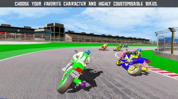 赛道摩托车驾驶竞速游戏3