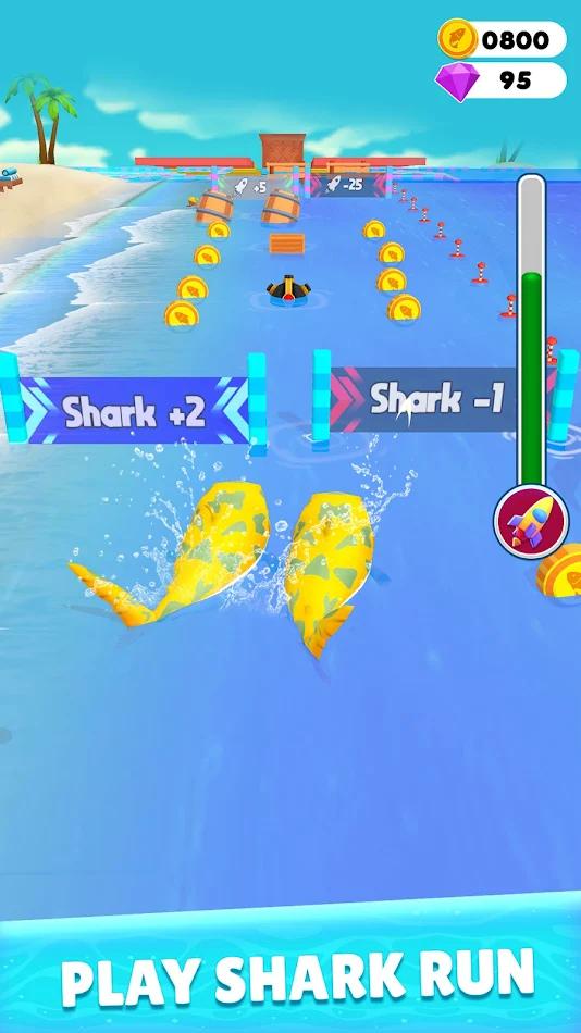 鲨鱼奔跑游戏3