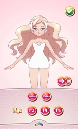 闪耀动漫女孩装扮0