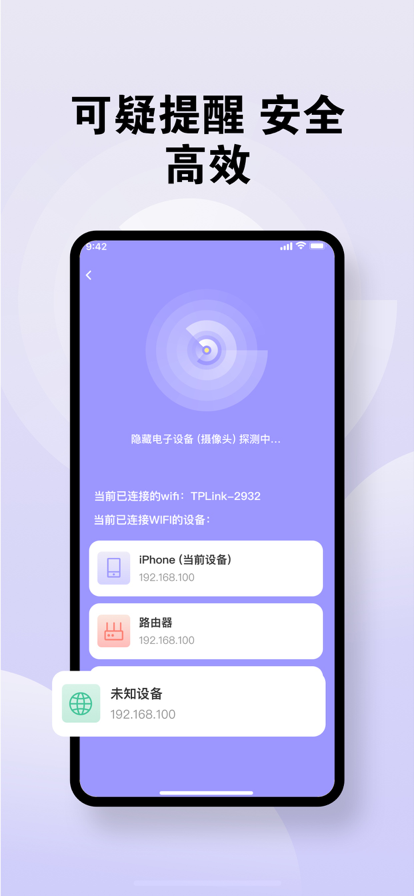 白鸟摄像头探测仪0