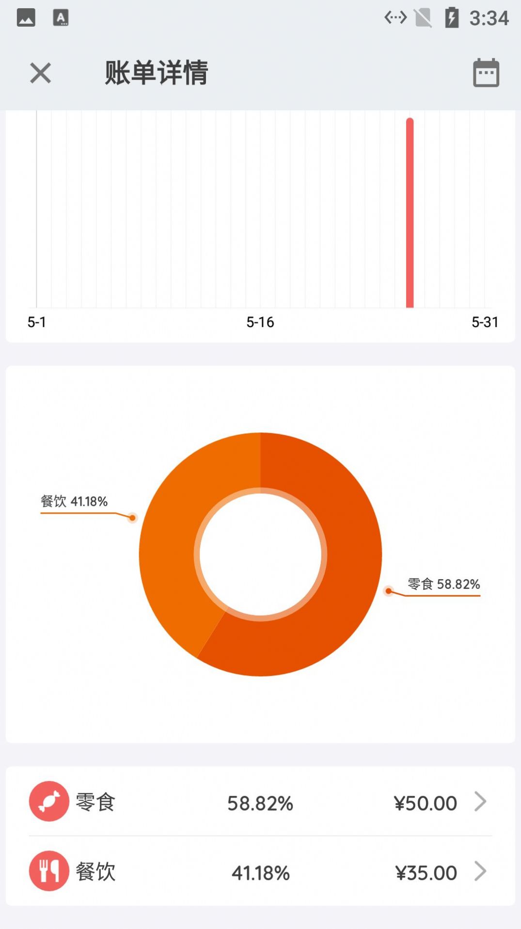 小简单记账本1