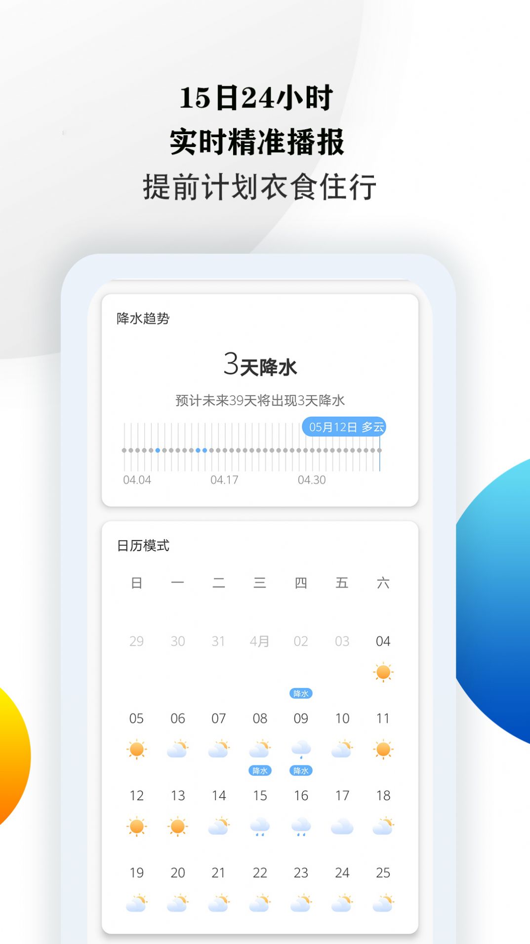 15日准点天气预报1
