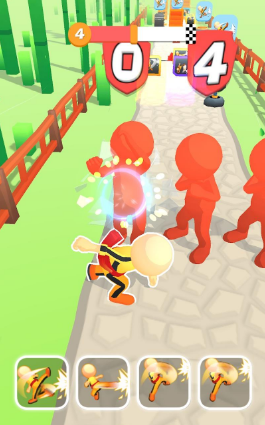 搏击大师战跑游戏1