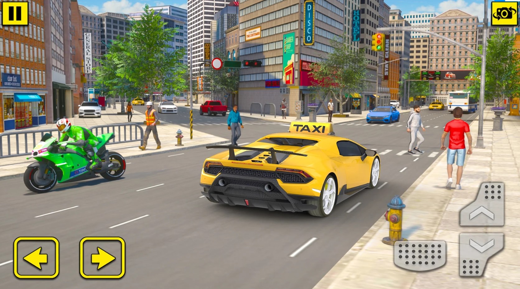 城市模拟出租车游戏2
