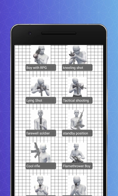 绘制动漫姿势3D1