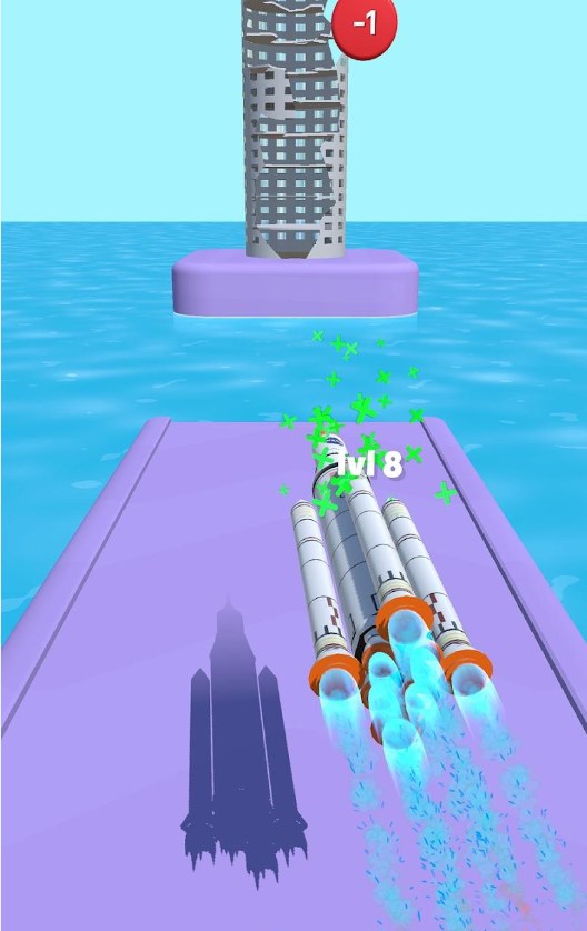 火箭破坏跑游戏3