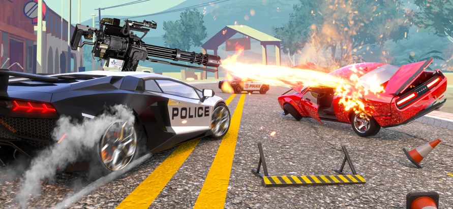 美国警车真实驾驶模拟器3D游戏2