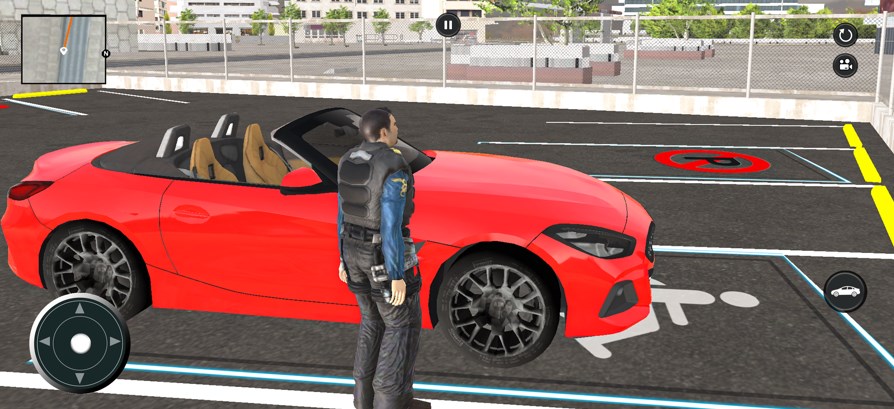 美国警车真实驾驶模拟器3D游戏3