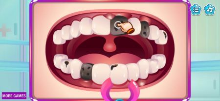 有趣的牙医手术游戏0