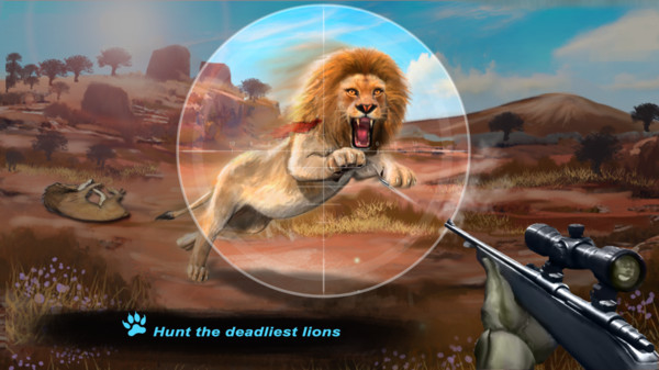 狮子狩猎狙击手游戏0