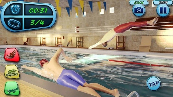 模拟游泳2