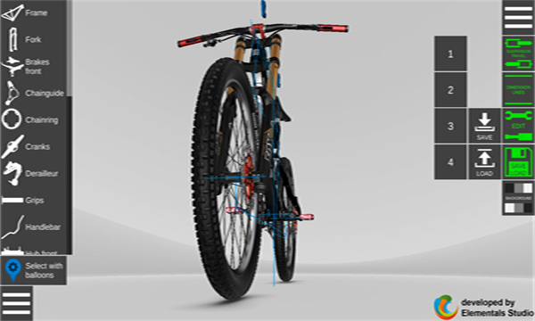 自行车配置器3D游戏0