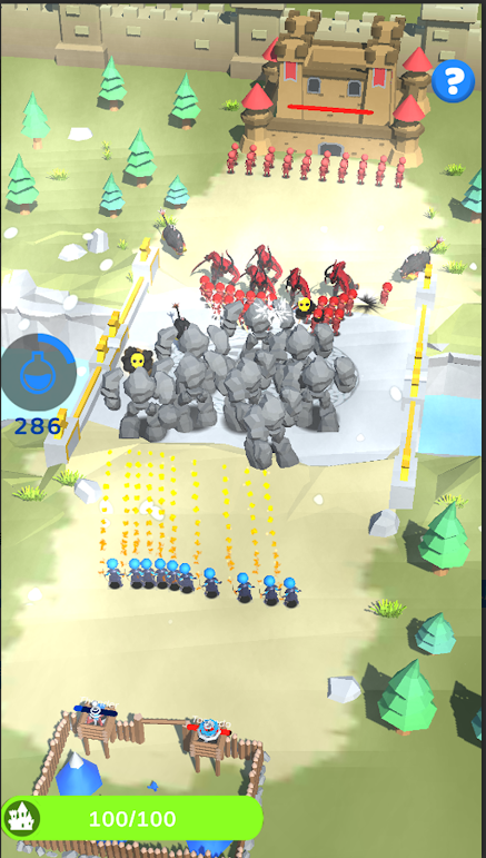绘制城堡战争游戏1