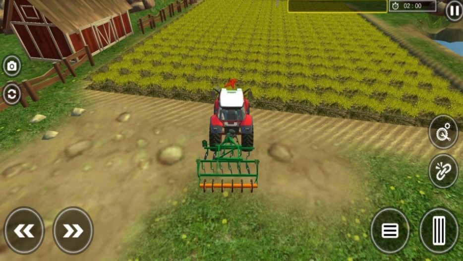 模拟拖拉机农场游戏20231