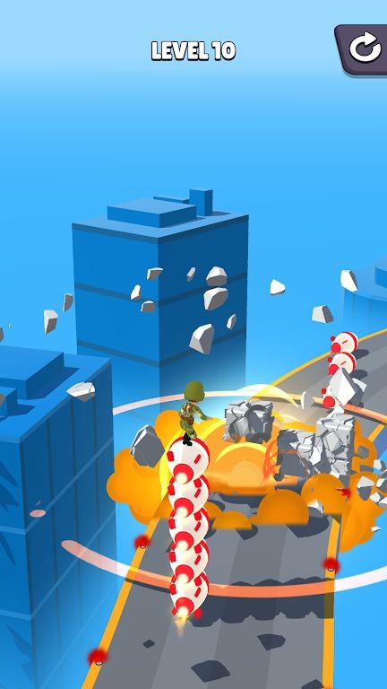 火箭跑酷3D游戏3