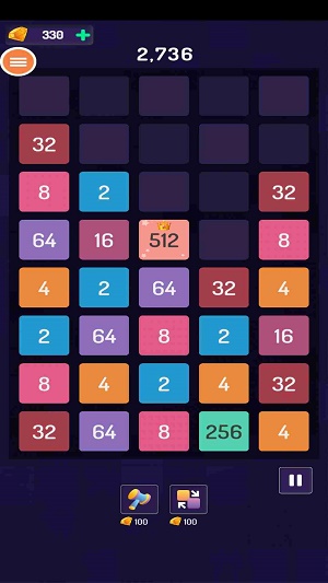 按数字颜色2