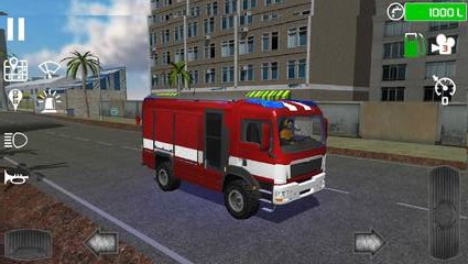 3D城市豪华消防车2