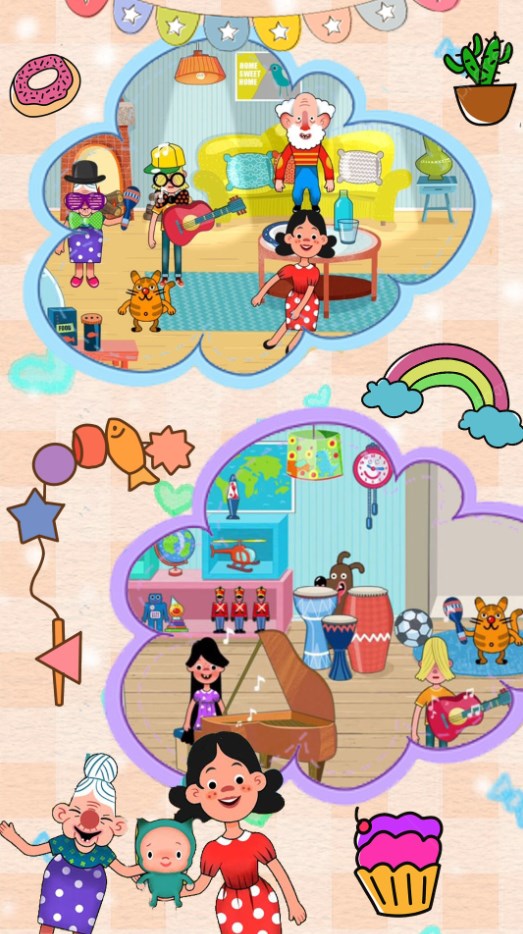 迷你樱花小屋1