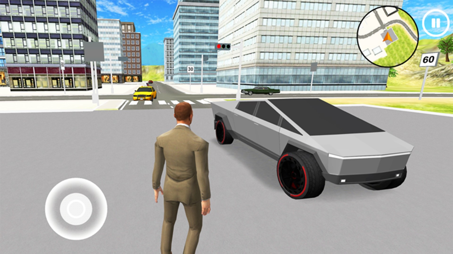 真实模拟城市跑车游戏0
