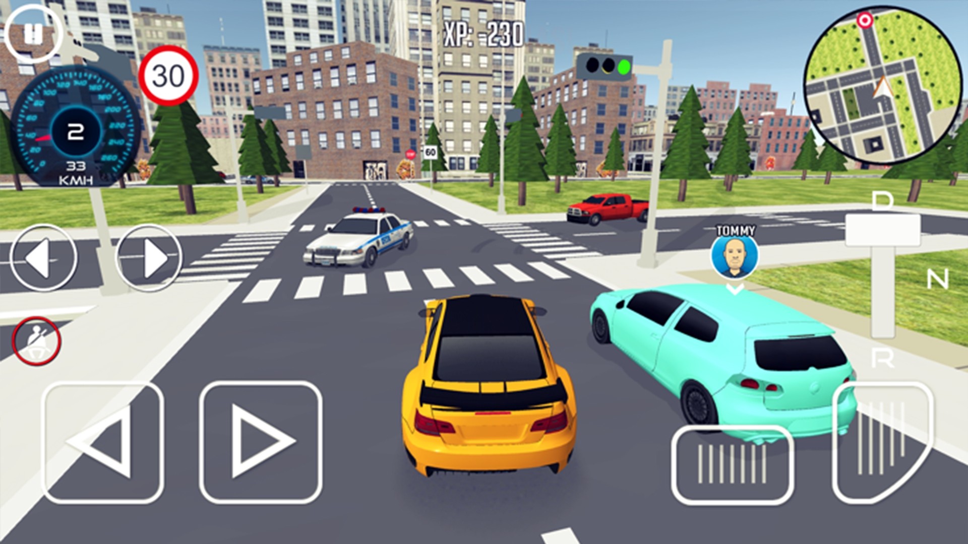 真实模拟城市跑车游戏2