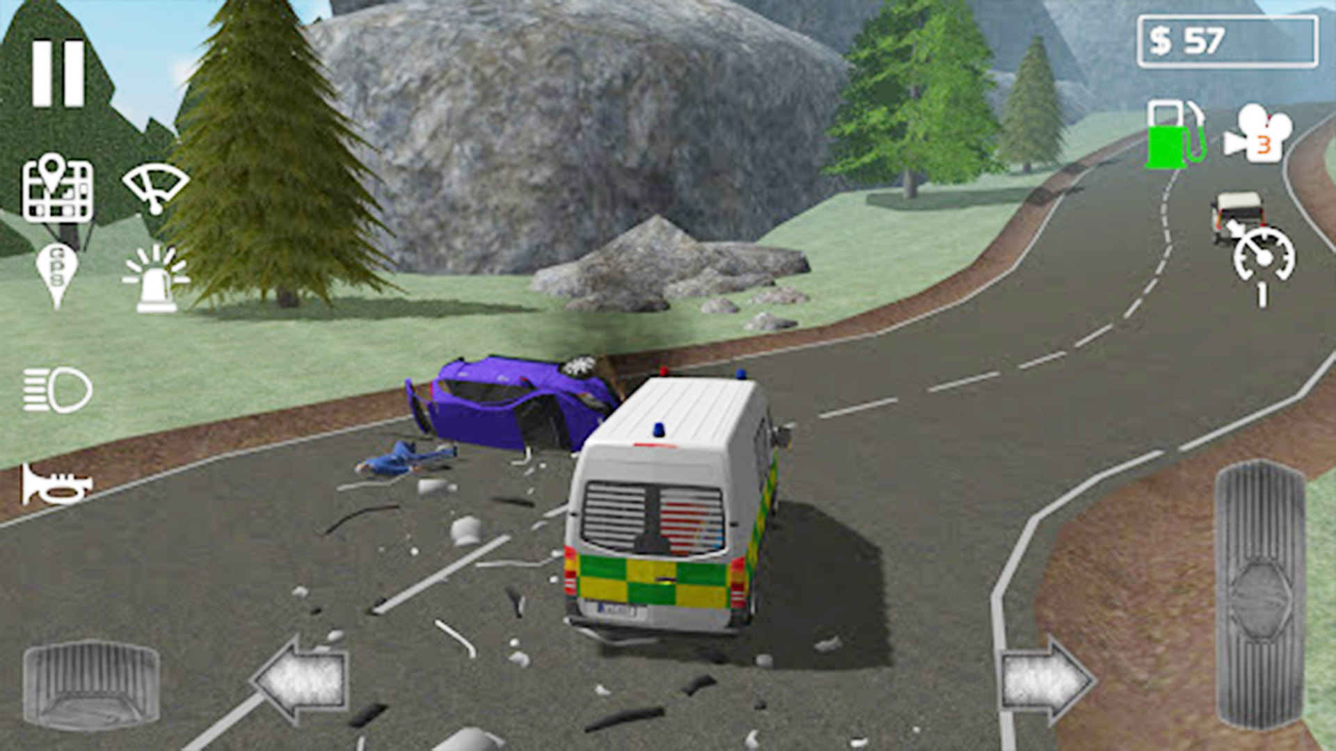 救护车模拟3D游戏0