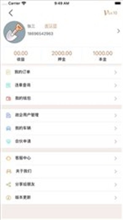 每时每车0
