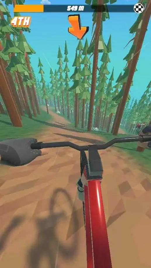 自行车山地赛3D游戏0